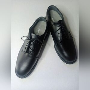 Altama Men's Black Leather Oxford Shoes Size 8 NWOT